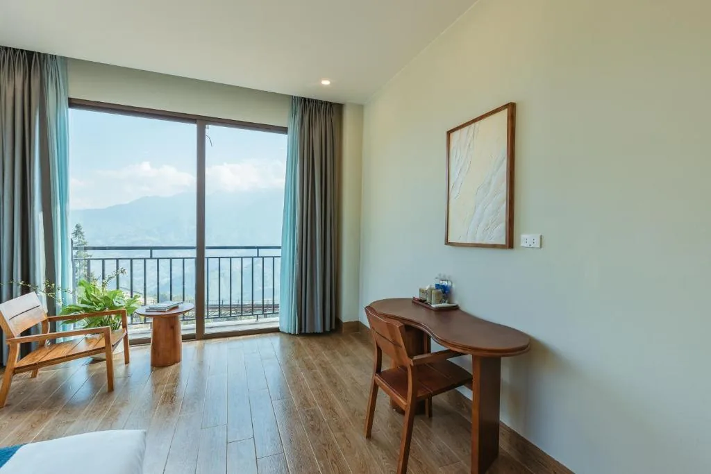Double Room with Mountain View — Sapa Yen Hotel
